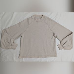 Abercrombie & Fitch Soft A&F Collection Sweatshirt, Color Tan Size S